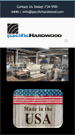 Mobile Screenshot of pacifichardwood.com
